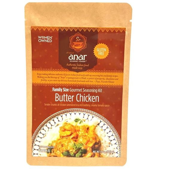 Butter Chicken Gourmet Seasoning Blend (1.4 oz) | Family Size | All ...