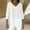 White, variant on MESSUEN 3/4 Sleeve Going Out Tops Dressy Casual Linen Tops Spring Trendy Cute Shirts for Women Loose Fit Comfort Lightweight Sweatshirts for Women Soft Casual A3 Beige L