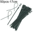 thumbnail image 1 of PENGXIANG 50Pcs Reusable Plastic Landscape Fishbone Spur Plant Belt Band Ties Garden Tools, 1 of 12