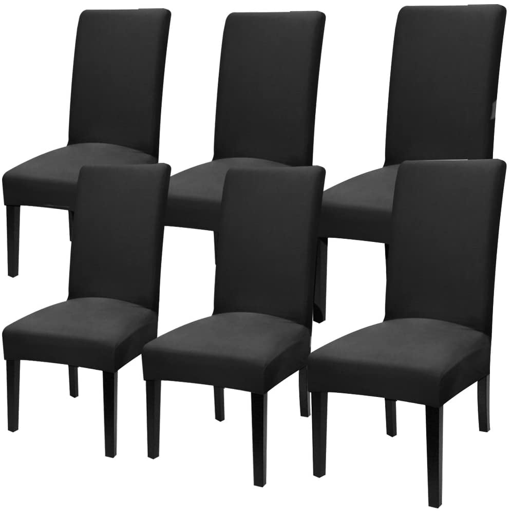 Short Back Stretch Dining Chair Cover Seat Protector Slipcover Banquet Party 