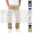 thumbnail image 3 of Mifsaly Mens Cargo Pants Relaxed Fit Jogger Pants with Multi Pockets Comfortable Relaxed Fit Outdoor Work Hiking Bottoms Black,M, 3 of 6