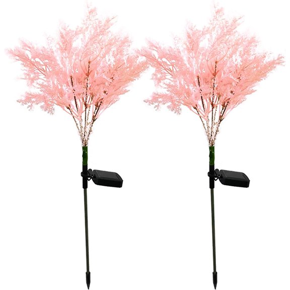 LINLIN Outdoor Solar Light Garden Stake Lights,Waterproof Solar Decorative Lights Garden Path Light Pathway Landscape Tree Light Lawn lamp for Patio Courtyard Yard Art Christmas