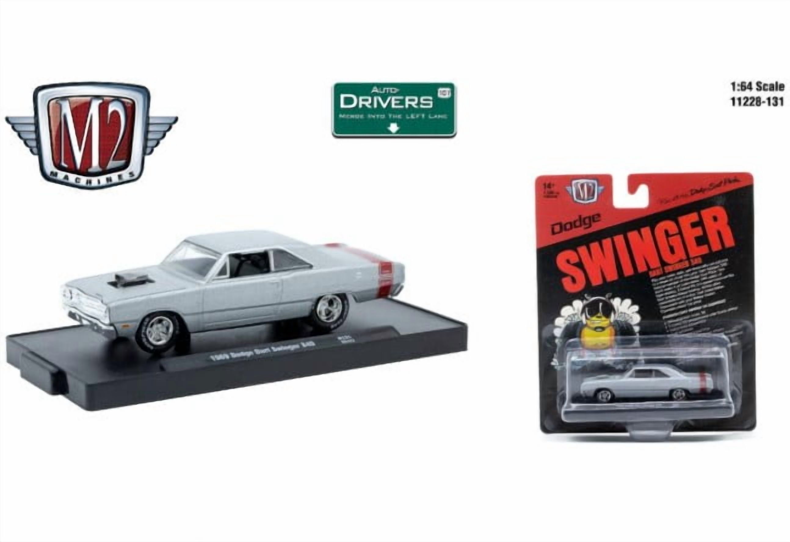 M2 Machines Auto Hauler Tw33 1974 Dodge Truck 1969 Dodge Dart