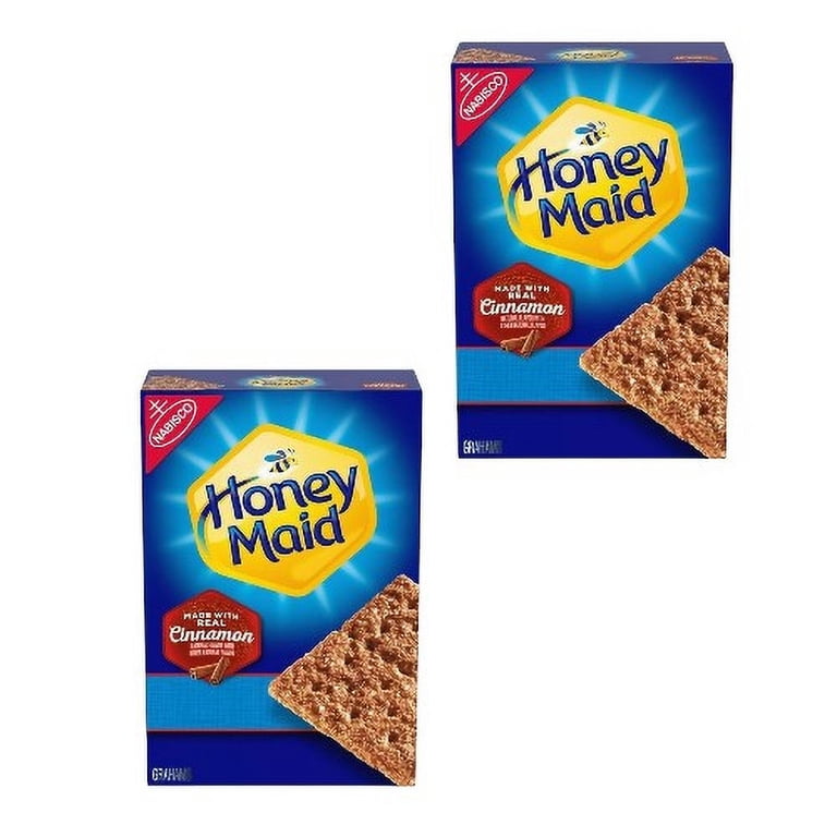 Nabisco Honey Maid Grahams Cinnamon Crackers, 14.4-Ounce Boxes, 2
