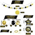 thumbnail image 2 of KatchOn Black & Gold New Year Decorations 2026 - Pack of 50 | Banner, Balloons, Backdrop for New Year's Eve Party Supplies, 2 of 5