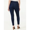 thumbnail image 7 of Time and Tru Women's High Rise Jeggings, 29" Inseam, Sizes XS-3XL, 7 of 7
