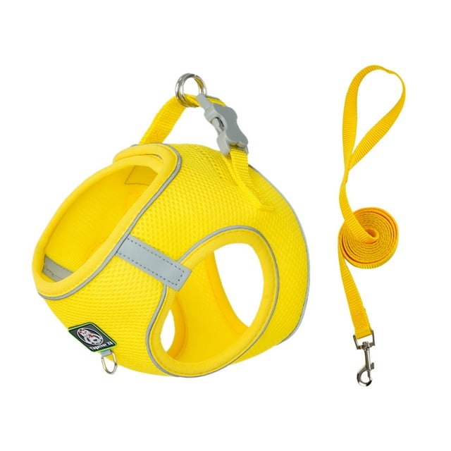 Reflective Running Vest For Dogs With Matching Leash Set 60 in Polyester Harness And Leash Combo For Small To Large Breeds