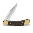thumbnail image 4 of Buck 110 Folding Hunter® Knife with Genuine Ebony Handle, Brass Bolsters, Razor Sharp Clip Point, Hunting Folding-Knife, 4 of 4