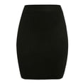 thumbnail image 1 of Falda de punto, falda midi elegante, falda casual ajustada, falda elástica, 1 of 5