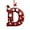 D, variant on Boovnll 26 Letter Ornaments, Personalized Acrylic Pendants Christmas Ornaments for Winter Holiday Xmas Trees Decorations DIY Hanging Party Decor, Christmas Decorations