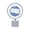 Blue-B, variant on 7.87-Inch Rotating Sand Art Hourglass 360° Liquid Motion Decoration Quicksand Table Lamp with LED Base, Holiday Party Gifts