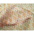 thumbnail image 4 of oneOone Silk Tabby Fabric Diamond Geometric Print Sewing Fabric BTY 42 Inch Wide, 4 of 4