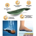 thumbnail image 4 of Uelaod Womens Lightweight Slip On Sneakers Breathable Knit Mesh Walking Shoes Comfortable Air Cushion Casual Loafers for Nursing Work, 4 of 7