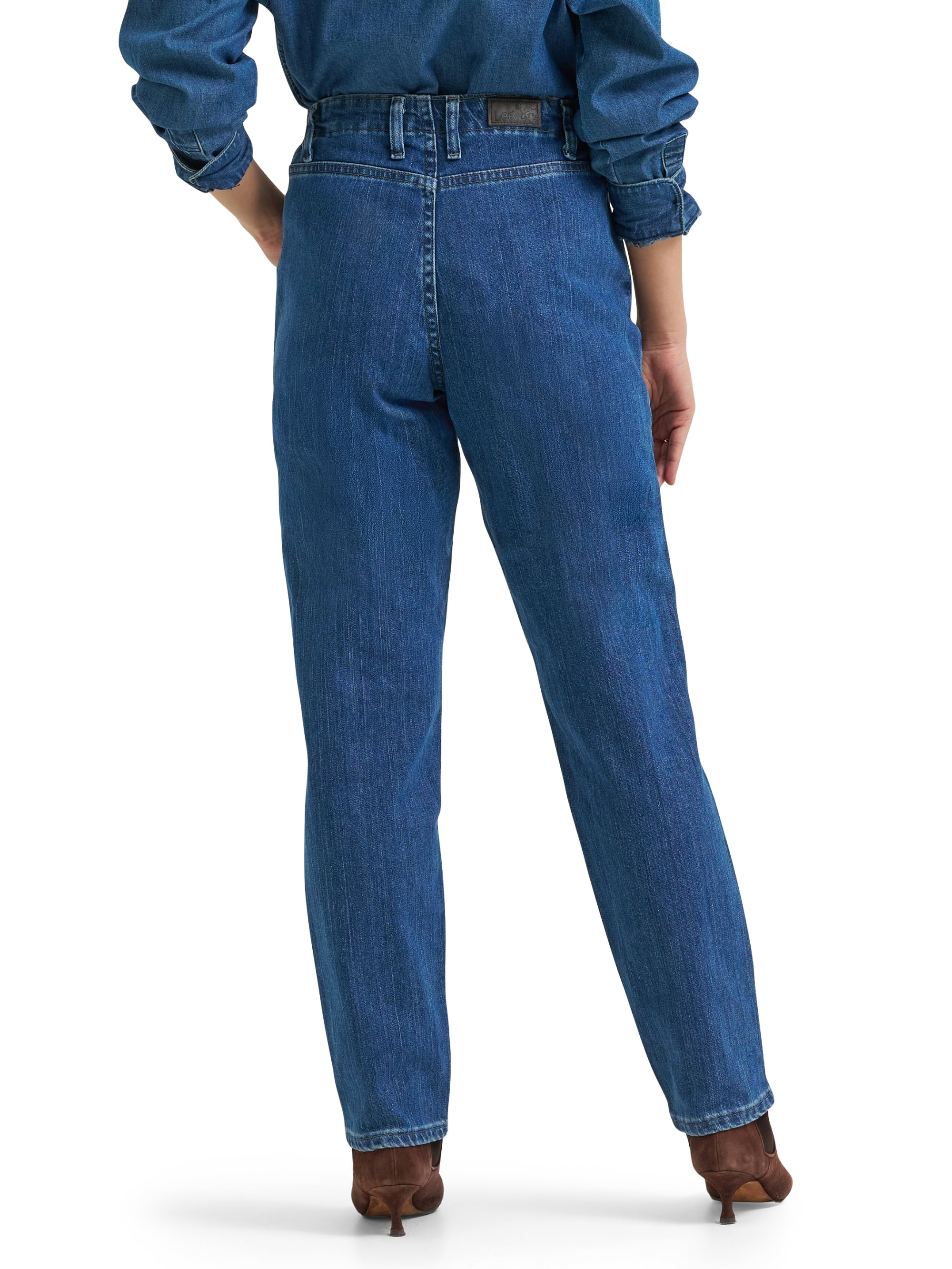 Lee® Women's and Plus Side Elastic Denim Jeans