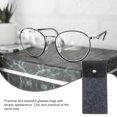 thumbnail image 3 of unbranded 3Ud Estuche Para Gafas De Sol Y Lectura En Fieltro Oscuro Seguro Y Práctico Para Transporte, 3 of 6