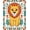 Yellow, Pattern 1, variant on ODIKA 4'x6' Machine Washable Non-Slip Area Rug, Enchanted Jungle Letter Recognition Interactive Study High Traffic Rug, Yellow, 695744
