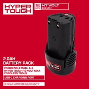 Hyper Tough 12V Lithium-Ion 2.0Ah Rechargeable Battery