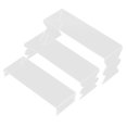 thumbnail image 1 of Raindrops 3pcs Acrylic Riser Display Stand Organizer Showcase Transparent for Retail Display, 1 of 8