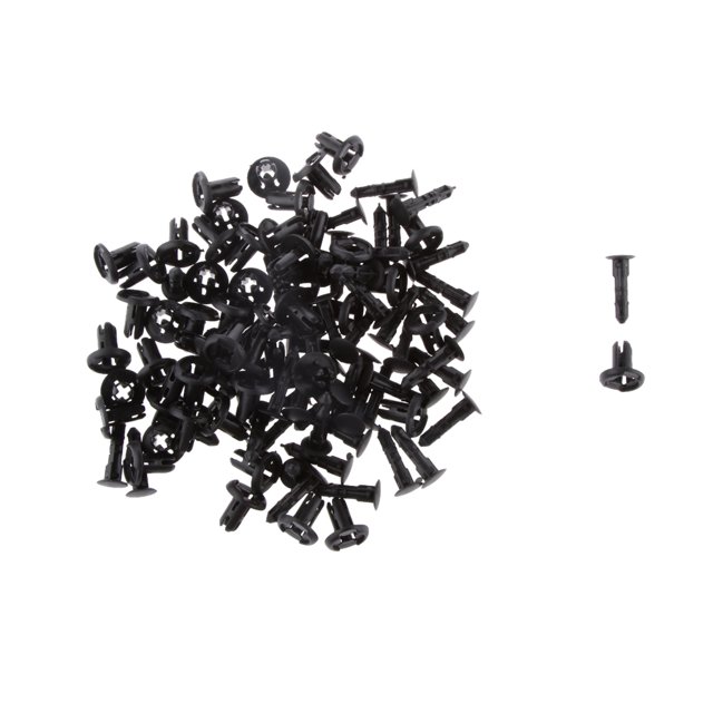 50 Piezas Clips de Moldura de Panel de Puerta de Parachoques Retenedor de Nailon Remache de Plástico 8mm Agujero 90505-sxo-003 para Suzuki Sunnimix Clips de retención