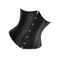 thumbnail image 4 of facefd Corset Amincissant à Lacets pour Femmes, sous-Poitrine, Shapewear TTTTG Noir, 4 of 9