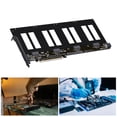 thumbnail image 2 of PCIe5.0 x16 to 4 Port Bifurcation Splitter Adapter Card for EDSFF E1.S/E3.S Hard Disk Split Expansion Card GPU Dock, 2 of 8