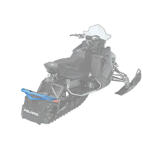 Polaris 2882926-737 Axys Elite Pro Sky Blue Rear Bumper Rush Switchback 137 Snowmobile OEM