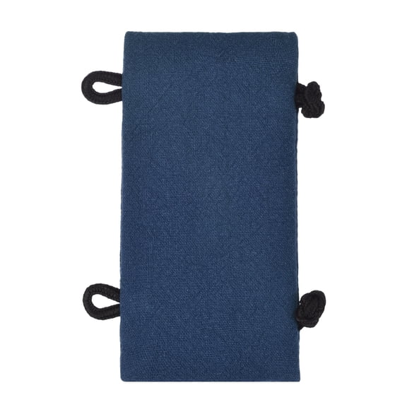 Uxcell Teapot Handle Cover, Kettle Handle Sleeve, Anti-Slip Heat Resistant Tea Kettle Cloth Cover Grip Protector for Kitchen, Navy Blue