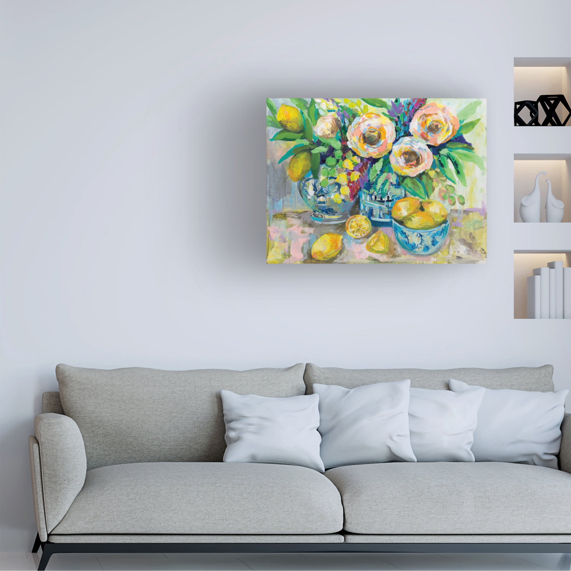 Jeanette Vertentes 'Afternoon Lemonade' Canvas Art