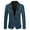 Blue, variant on Vedolay Men's 2023 Jackets Men's Casual Office Long Sleeve Open Front with Button Suit Jacket,Green M