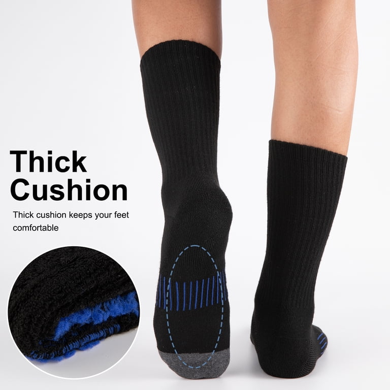 COOPLUS Men's Crew Socks, 10-Pack photo 5