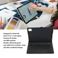 thumbnail image 3 of Étui Clavier, Housse de Protection pour Tablette avec Clavier Sans Fil BT, Batterie Lithium-Ion Intégrée 150mAh, pour Mi Pad 5 5 Pro 11 Pouces, 3 of 8