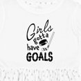 thumbnail image 4 of Inktastic Girls Gotta Have Goals Hockey Player Girls Toddler Dress, 4 of 5