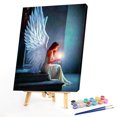 thumbnail image 1 of Cuadros Decorativos Angel Girl cuadro sin marco pintura al óleo por números dibujo pintado a mano para habitación JShteea Nuevos Originales, 1 of 9