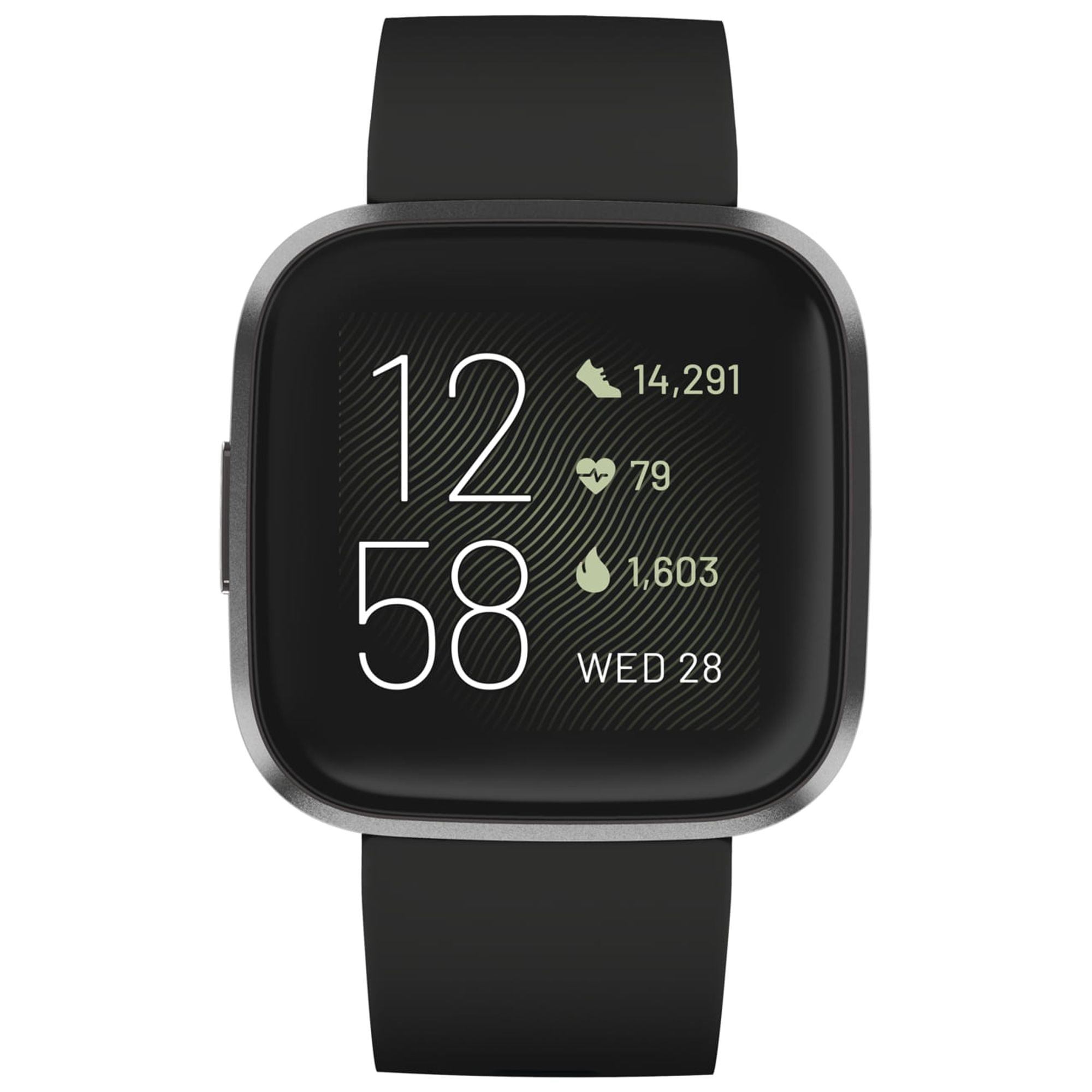 Fitbit Versa 2 Health & Fitness Smartwatch - Petal /Copper Rose Aluminum 