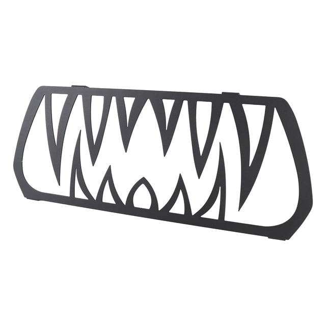 Inserto de Dientes de Rejilla Frontal, Recubrimiento de Polvo de Aluminio, Aspecto Fresco, Resistente Al ÓXido, de Larga Duracia, Para Todos LOS Modelos Ryker