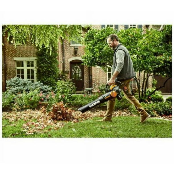 WORX WG512 TriVAC 12 Amp Electric 3 in 1 Leaf Blower Mulcher Yard