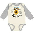 thumbnail image 3 of Inktastic Bee Kind Bees and Sunflower Boys or Girls Long Sleeve Baby Bodysuit, 3 of 5