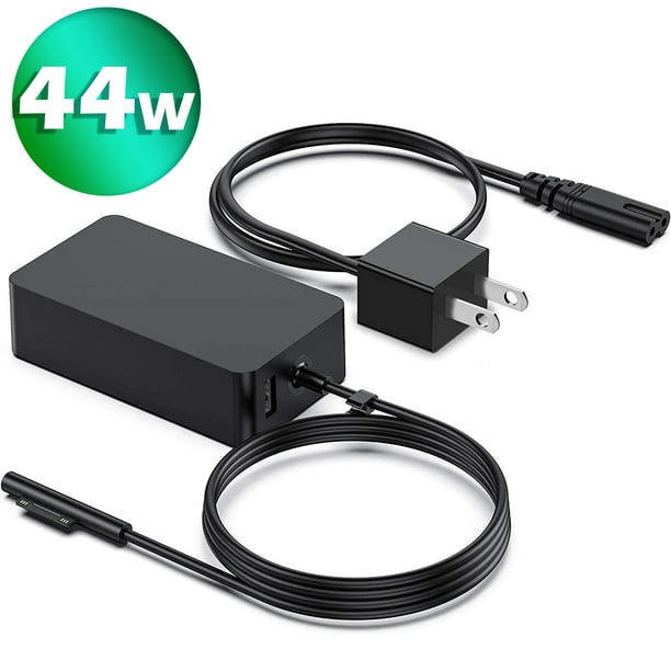 Surface Pro 3 & 4 & 6 Charger Power Adapter, 44w Surface Pro Charger Supply Compatible Microsoft Surface Pro 6 5 Pro 4 Laptop 2 & Surface Go with 5V 1A USB Charging Port - Walmart.com