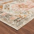 thumbnail image 5 of 8' X 10' Cream Geometric Stain Resistant Indoor Outdoor Area Rug, 5 of 5