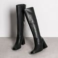 thumbnail image 2 of BURUDANI Women's High Block Heel Knee-High Boots, 2 of 5