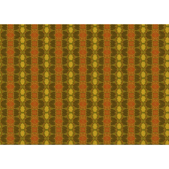 Ahgly Company Indoor Rectangle Patterned Tomato Sauce Red Area Rugs, 7' x 9'