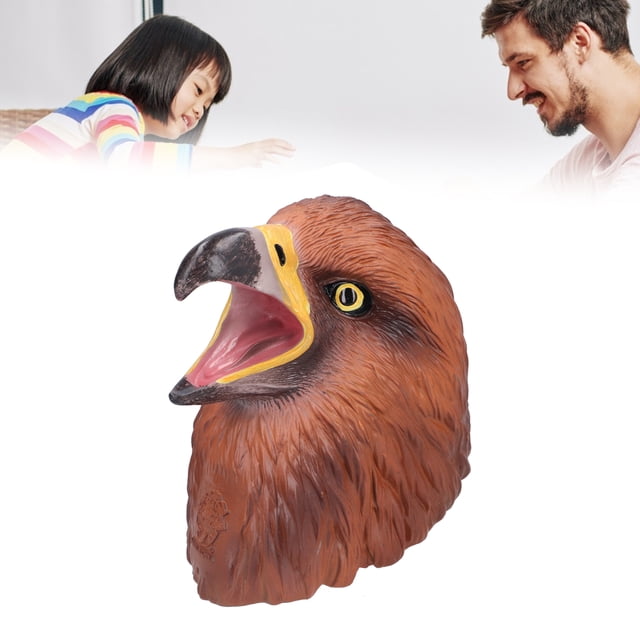 Marionetas De Mano, Marioneta De Mano Realista Con Boca Abierta Y Móvil Para Niños De 5,1x5,7x5,5 Pulgadas Para Jóvenes Para Marionetas De Mano Interactivas