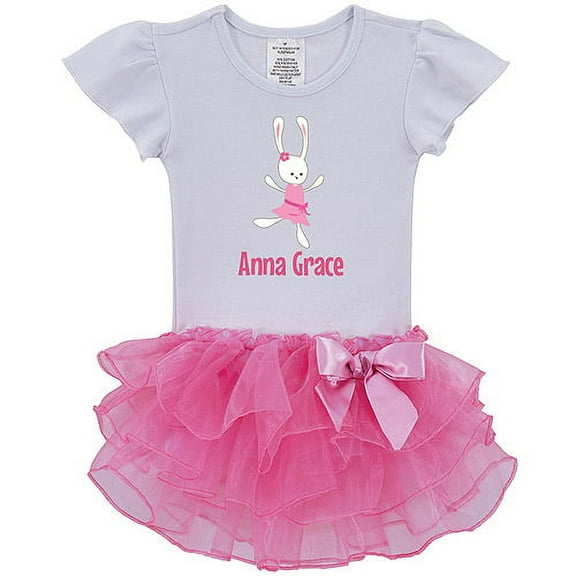 Personalized Ballet Bunny Tutu Shirt