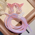 thumbnail image 4 of Tianyeda 2Pcs Charging Cable Protectors with 1pc Spiral Protective Rope, 4 of 7