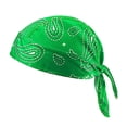 thumbnail image 2 of CUIYUAN Unisex Breathable Paisley Cooling Headscarf Cap Elastic Cycling Sports Cap Cooling Head Scarf Head Wrap Women Helmet Liner Head Bandana Motorcycle Durags Caps Hip-hop Streetwear, 2 of 4