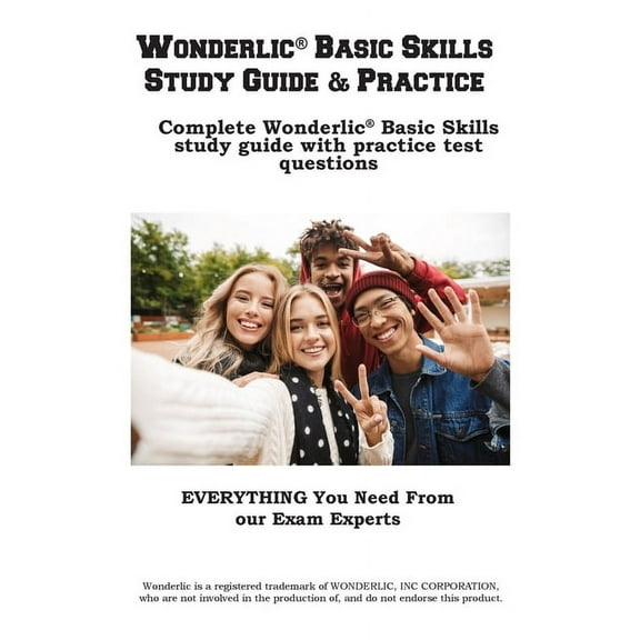 Wonderlic Basic Skills Study Guide & Practice, (Paperback)