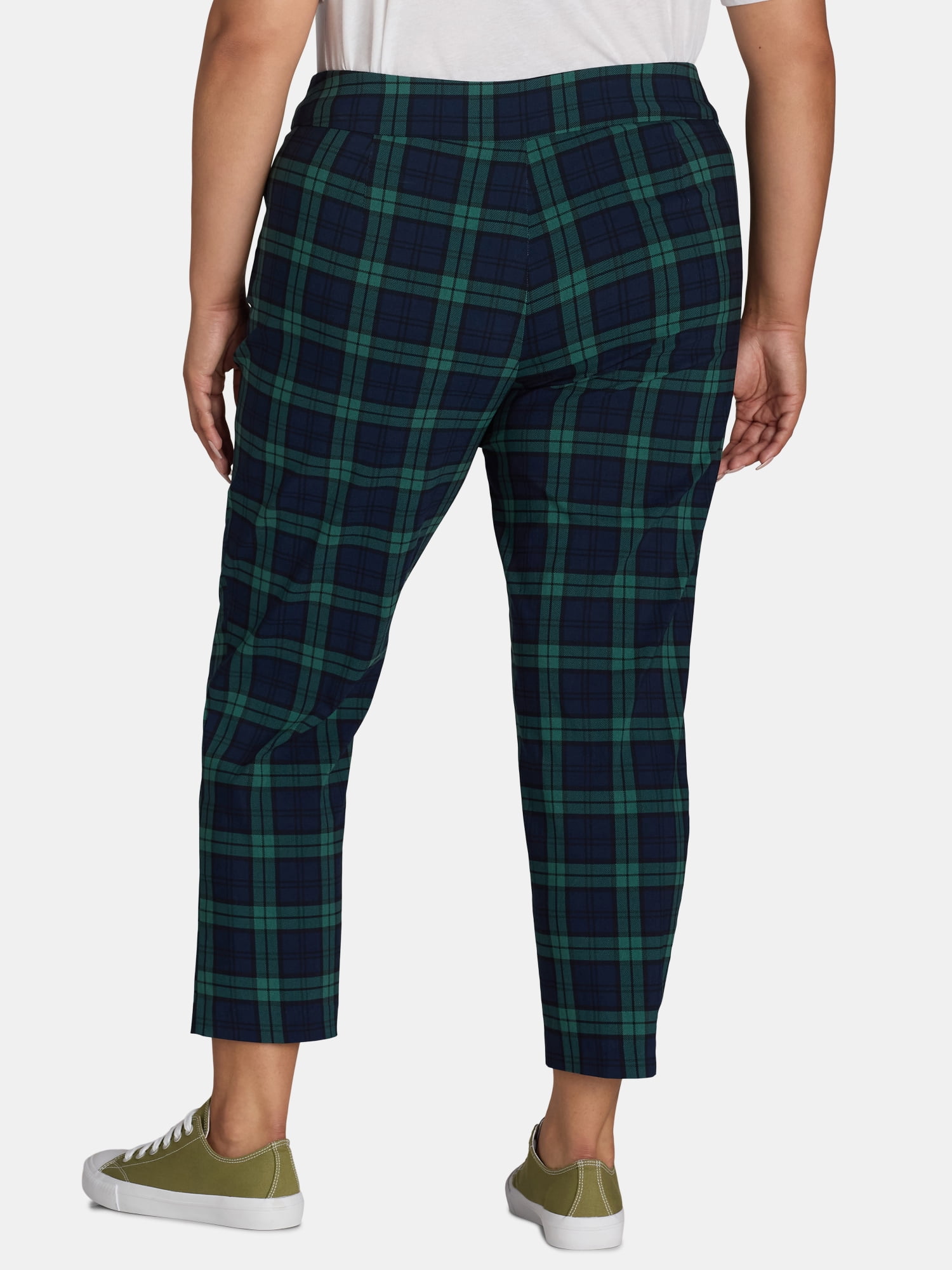 Just My Size by Hanes Women's Plus Millennium Slim Pants, Regular and Petite, Sizes 1X-4X