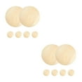 thumbnail image 3 of Worgeous 12 pcs  Unfinished Natural Wood Slices For Crafts 11.79 Inch Wood Rounds Wood Circles For Christmas Ornaments Diy Craft Wood Coasters Painting, 3 of 8