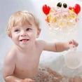 thumbnail image 4 of Máquina para hacer espuma de ensueño para niños pequeños con forma de cangrejo de burbujas musical de Loely (12 canciones incorporadas), 4 of 8