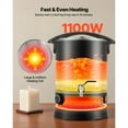 thumbnail image 3 of KFFKFF Wax Melter for Candle Crafting, 8.5 Qts Capacity, Efficient Heating with Adjustable Temperature, Non-Stick Base for Smooth Pouring, Ideal for Candles and Soap Making, 3 of 9